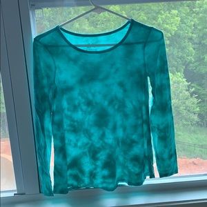 turquoise justice shirt